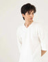 TEXTURED V NECK T-SHIRT